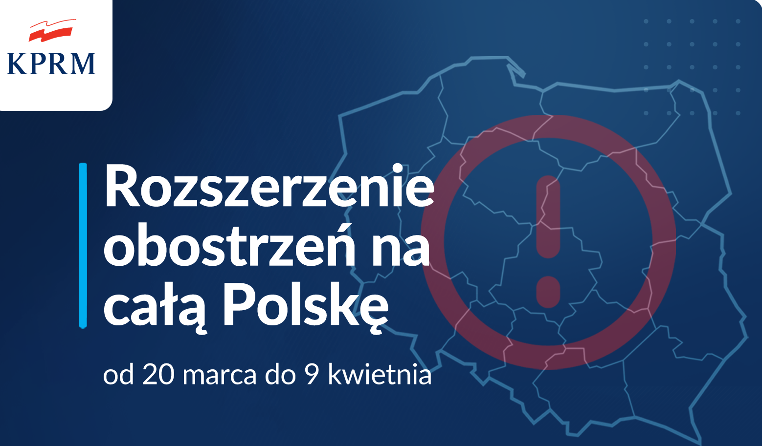 KPRM rozszerzone obostrzenia pandemia