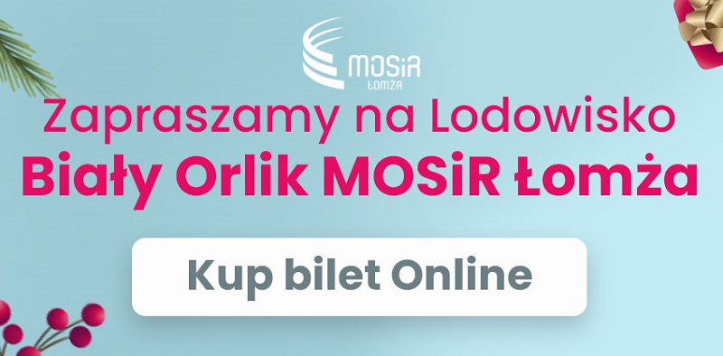 grafika zapraszamy na lodowisko mozna kupić bilety online